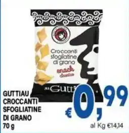 DEM Guttiu Croccanti Sfogliatine di Grano offerta