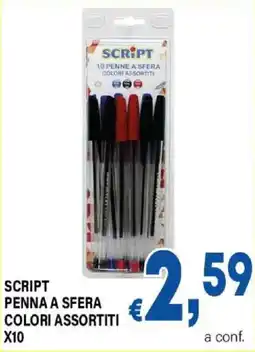 DEM SCRIPT PENNA A SFERA offerta