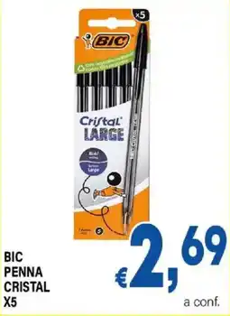 DEM BIC PENNA CRISTAL offerta