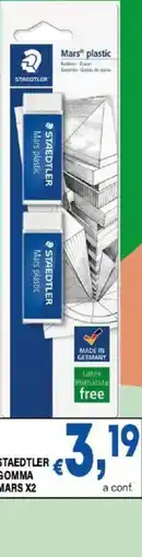 DEM STAEDTLER GOMMA MARS offerta