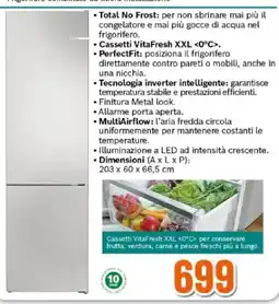 Expert Frigorifero combinato da libera installazione offerta