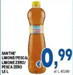 DEM Santhe' limone/pesca/ limone zero/ pesca zero offerta