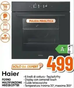 Expert Haier FORNO MULTIFUNZIONE H6ID25G3YTB1 offerta