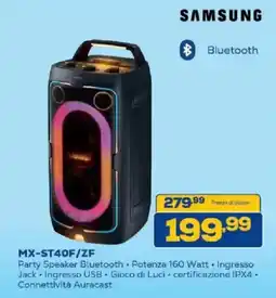 Euronics Bruno SAMSUNG Party Speaker Bluetooth offerta