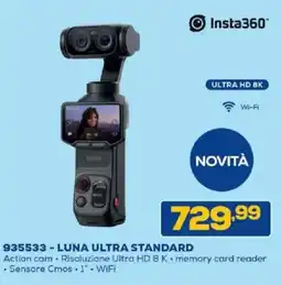 Euronics Bruno Insta360 LUNA ULTRA STANDARD offerta