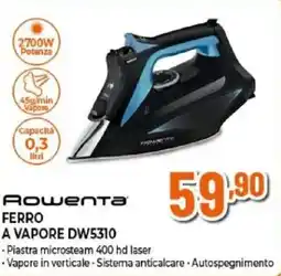 Expert Rowenta Ferro A Vapore DW5310 offerta