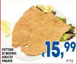 DEM Fettine di bovino adulto panate offerta