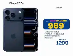 Euronics Bruno iPhone 17 Pro offerta