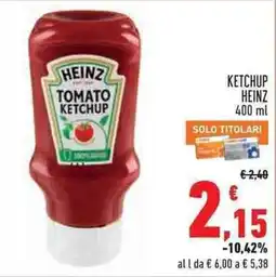Conad Superstore Ketchup Heinz offerta