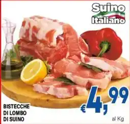 DEM BISTECCHEDILOMBO DI SUINO offerta