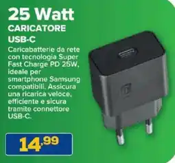 Euronics Bruno Caricatore USB-C offerta