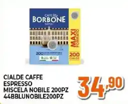 Expert Caffè Borbone Cialde Espresso Miscela Nobile offerta