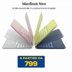 Euronics Bruno MacBook Neo offerta