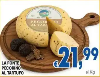 DEM LA FONTE PECORINO AL TARTUFO offerta