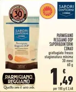 Conad Superstore Parmigiano Reggiano DOP Saporidintorni Conad offerta