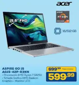 Euronics Bruno Acer Aspire GO 15 offerta