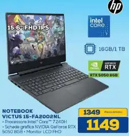 Euronics Bruno HP NOTEBOOK VICTUS 15-FA2002NL offerta