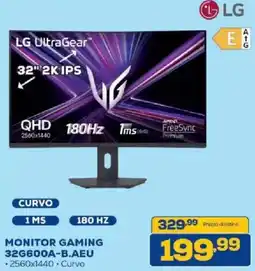 Euronics Bruno LG UltraGear MONITOR GAMING offerta