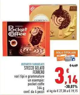Conad Superstore Stecco Gelato Ferrero offerta