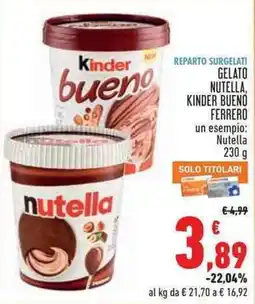 Conad Superstore Nutella offerta