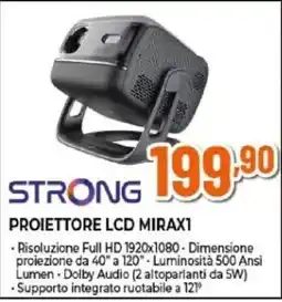 Expert STRONG PROIETTORE LCD MIRAX1 offerta