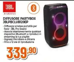Expert JBL DIFFUSORE PARTYBOX offerta