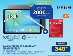 Euronics Bruno Samsung Galaxy Tab S10 FE offerta