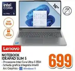 Expert Lenovo NOTEBOOK IDEAPAD SLIM 5 offerta