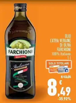 Conad Superstore Olio extra vergine di oliva Farchioni offerta