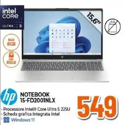 Expert hp NOTEBOOK 15-FD2001NLX offerta