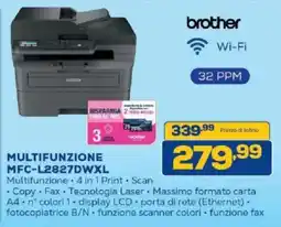 Euronics Bruno brother MULTIFUNZIONE MFC-L2827DWXL offerta