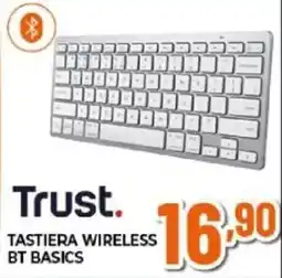 Expert Trust. TASTIERA WIRELESS BT BASICS offerta
