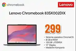 Expert Lenovo Chromebook 83SX002DIX offerta
