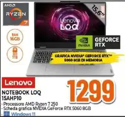 Expert Lenovo NOTEBOOK LOQ 15AHP10 offerta