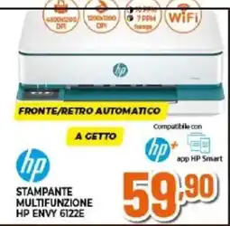 Expert HP STAMPANTE MULTIFUNZIONE HP ENVY 6122E offerta