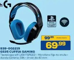 Euronics Bruno G535 CUFFIA GAMING offerta