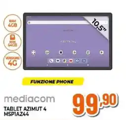 Expert mediacom TABLET AZIMUT 4 offerta