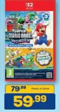 Euronics Bruno Super Mario Bros. Wonder offerta