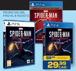 Euronics Bruno Spider-Man Miles Morales offerta