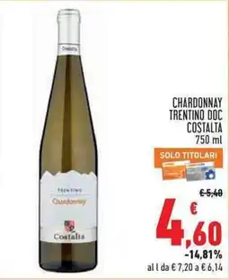 Conad Superstore Chardonnay Costalta offerta