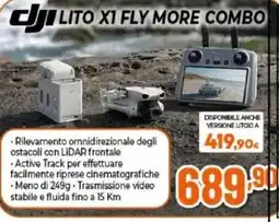 Expert Dji lito x1 fly more combo offerta