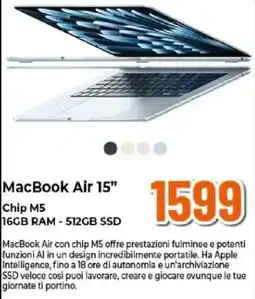 Expert MacBook Air 15" offerta