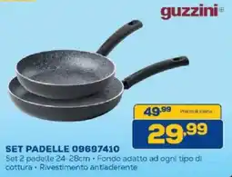 Euronics Bruno SET PADELLE guzzini offerta