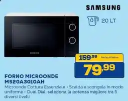 Euronics Bruno SAMSUNG FORNO MICROONDE MS20A3010AH offerta