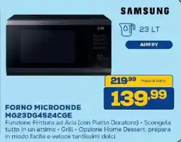 Euronics Bruno SAMSUNG FORNO MICROONDE offerta