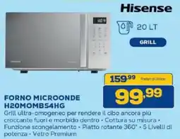 Euronics Bruno Hisense FORNO MICROONDE H20MOMBS4HG offerta