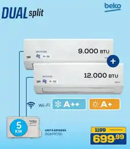 Euronics Bruno DUAL split offerta