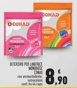 Conad Superstore Detersivo per lavatrice monodose Conad offerta