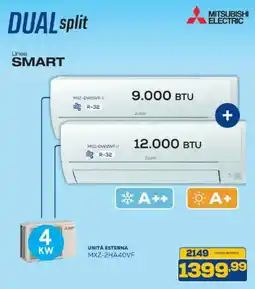 Euronics Bruno DUAL split Linea SMART offerta
