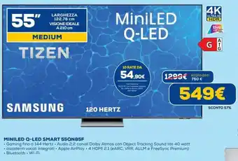 Samsung miniled Q-LED smart 55QN85F